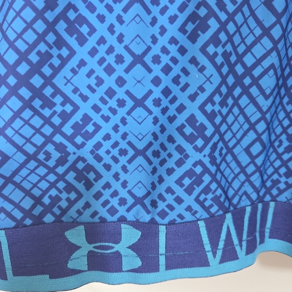 ⭐️Under Armour Blue Racerback Sports Bra Size Med - Picture 3 of 3
